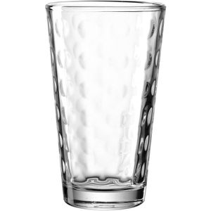 Leonardo Trinkgläser Optic 012548, 540ml, 4 Stück