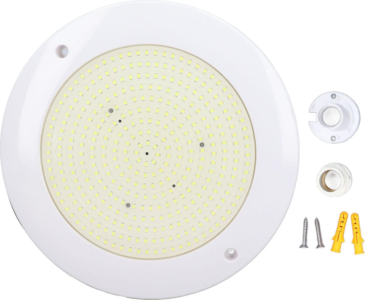 Gistuch RGB LED zwembadverlichting 12V 18W IP68 wit