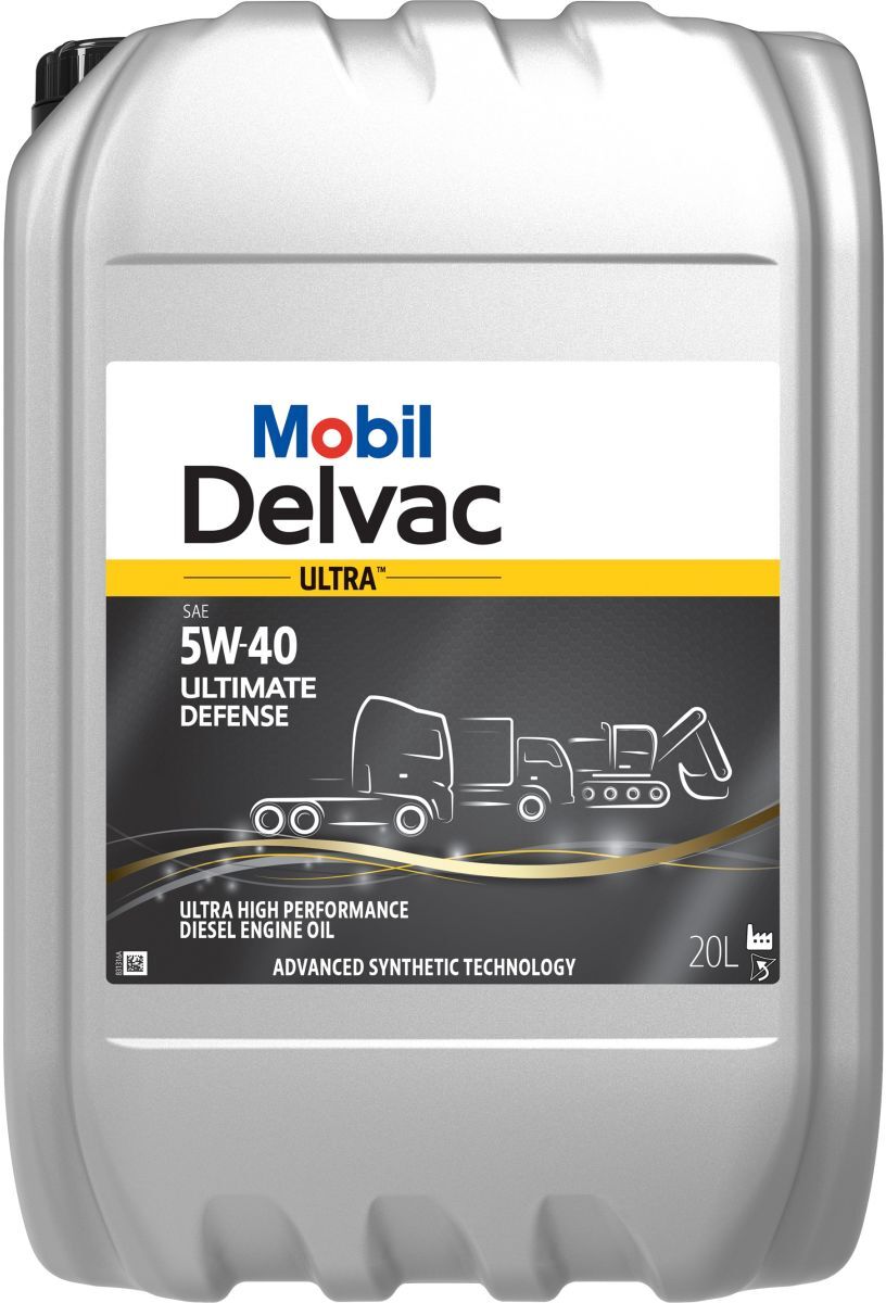 Motoröl MOBIL 157414 DELVAC Ultra 5W40 Ultimate Defence 20L