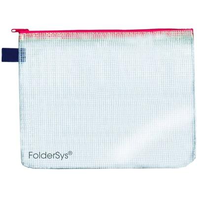 FolderSys PVC-Sammelbeutel/Kleinkrambeutel B6 transparent mit Reißverschluss