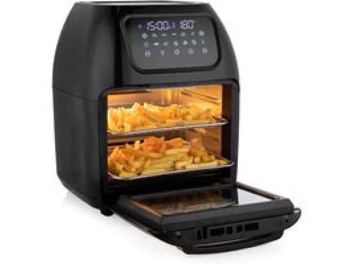 Four-Friteuse Crispy Multifonction 10 L Cuisson Sans Huile 10 Programmes Écran Tactile Pièces Lavables Au Lave-Vaisselle[FF15]