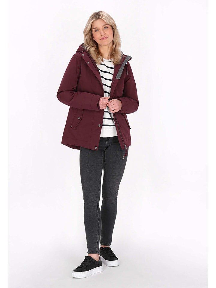 Schmuddelwedda Parka in Bordeaux - XL