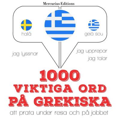 1000 viktiga ord på grekiska - JM Gardner, Audio, 9782821130869