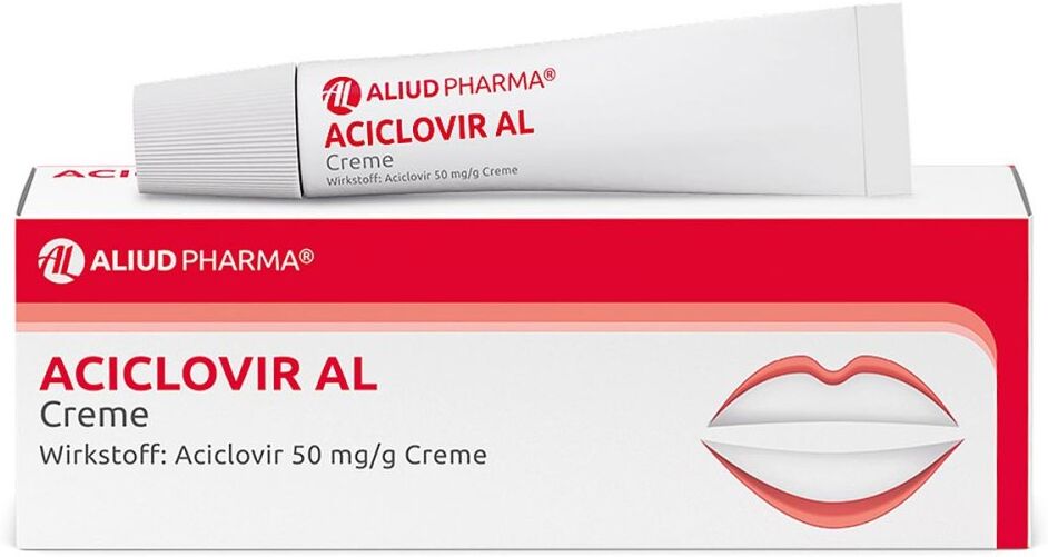 Aciclovir AL Creme bei Lippenherpes