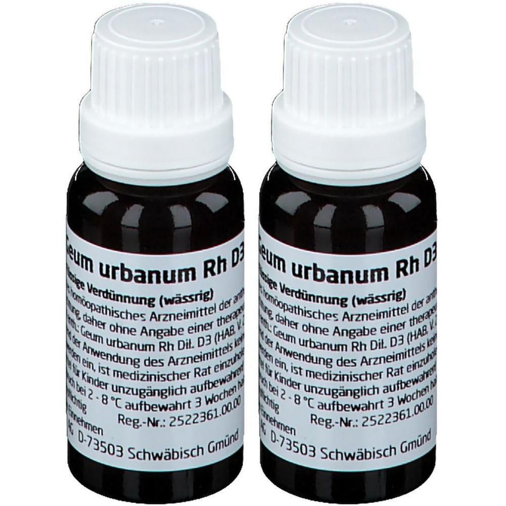 Geum Urbanum RH D 3 Dilution 2x 2x20 ml