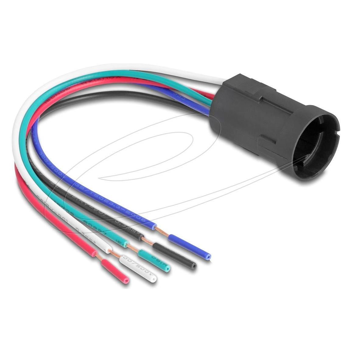 Delock Fassung für 19 mm 5 Pin Taster oder Schalter (90792)