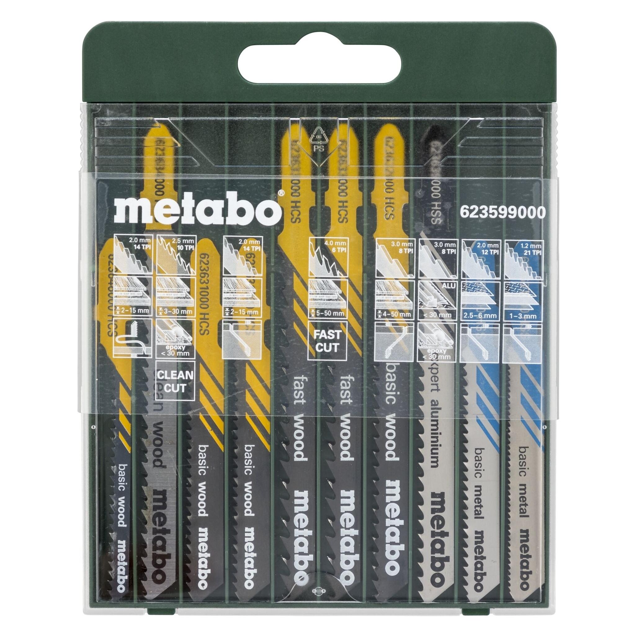 Metabo Stichsageblattsortiment Promotion 10-Teilig (623599000)