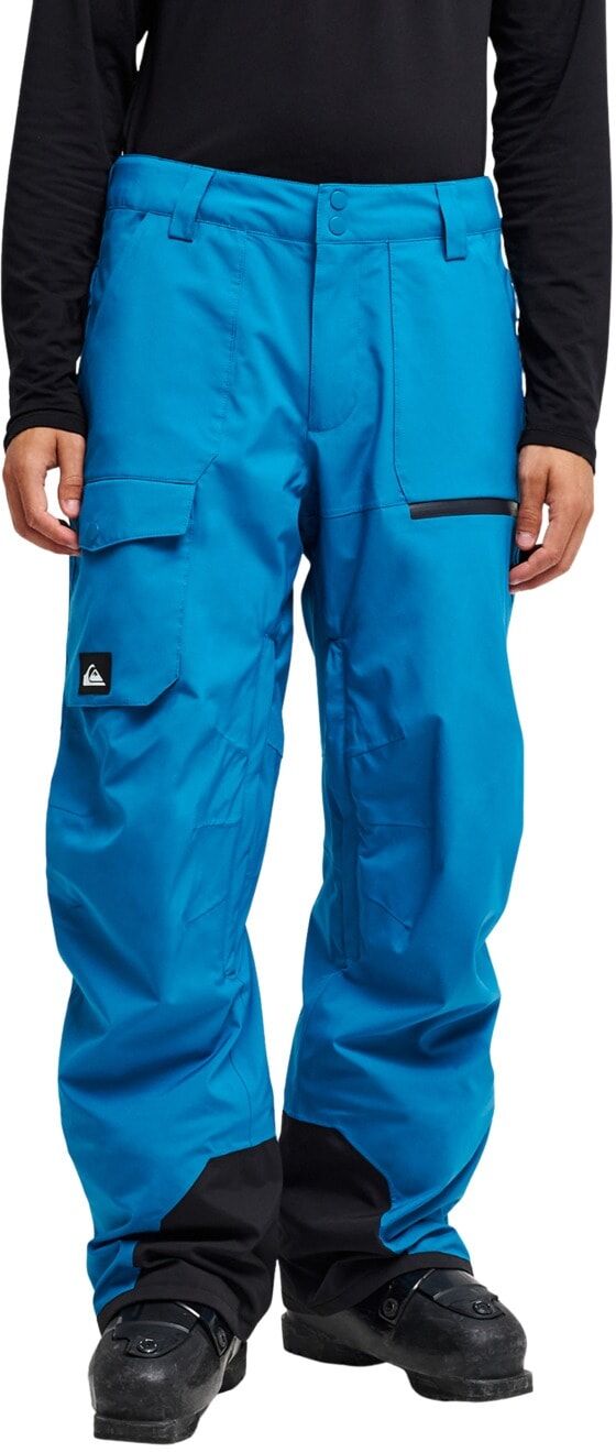 Snowboardhose QUIKSILVER "Utility 20K", Herren, Gr. L, Normalgrößen, seaport, Obermaterial: 100% Polyester., Hosen