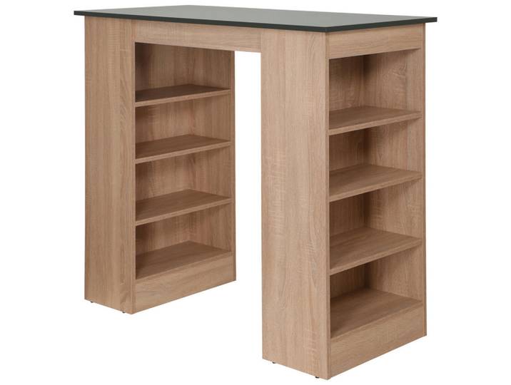 Respekta Bartisch Merle, Grau, Eiche, rechteckig, 50x115x103 cm, Variantenauswahl, Esszimmer, Tische, Stehtische