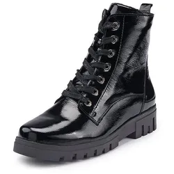 Schnür-Stiefelette Serena Waldläufer schwarz, 37