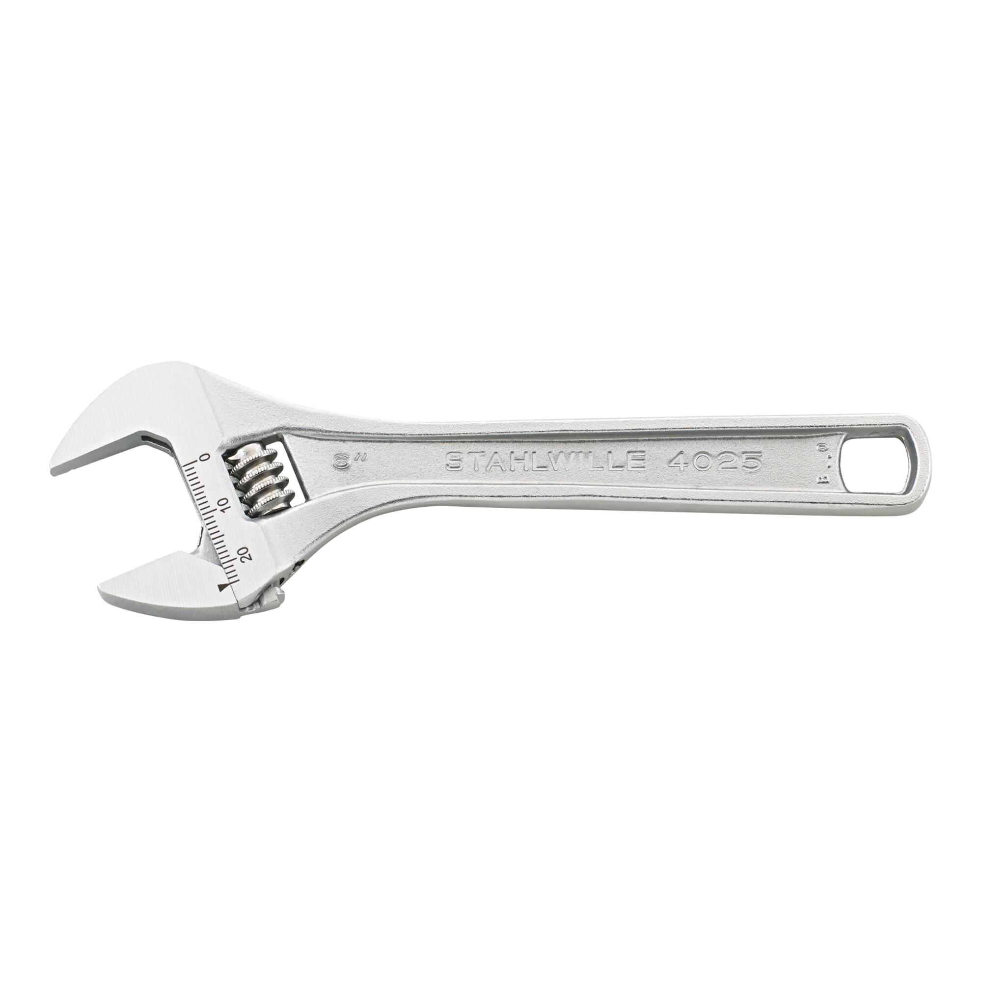 Stahlwille Einmaulschlüssel, verstellbar Gr.8 max.SW.30mm (40250108)