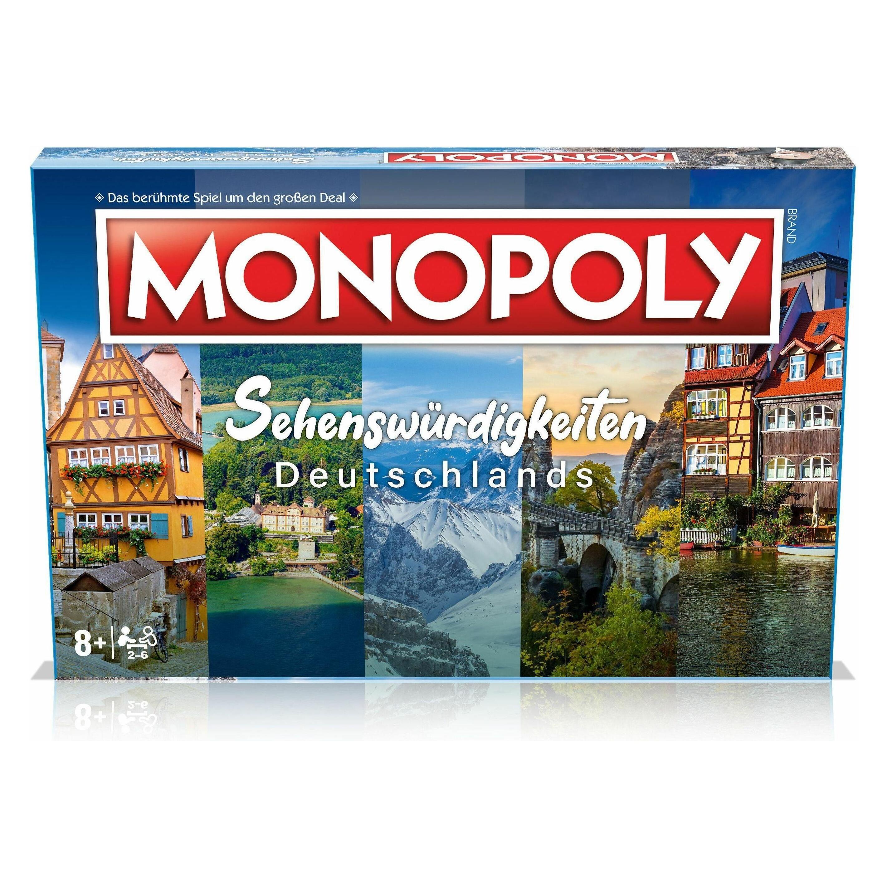 Winning Moves Monopoly - Sehenswürdigkeiten Deutschlands (Deutsch, 2 - 6 Spieler) (WM04213-GER-6)