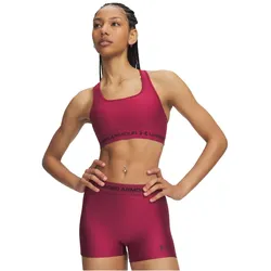 UNDER ARMOUR Armour Mid Crossback Sport-BH Damen 622 - claret/ox blood XS