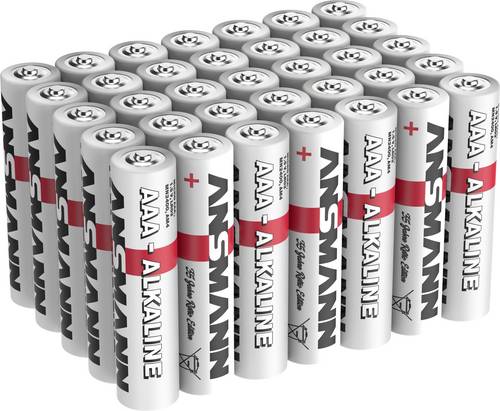 Ansmann Micro (AAA)-Batterie Alkali-Mangan 1.5V 35St.