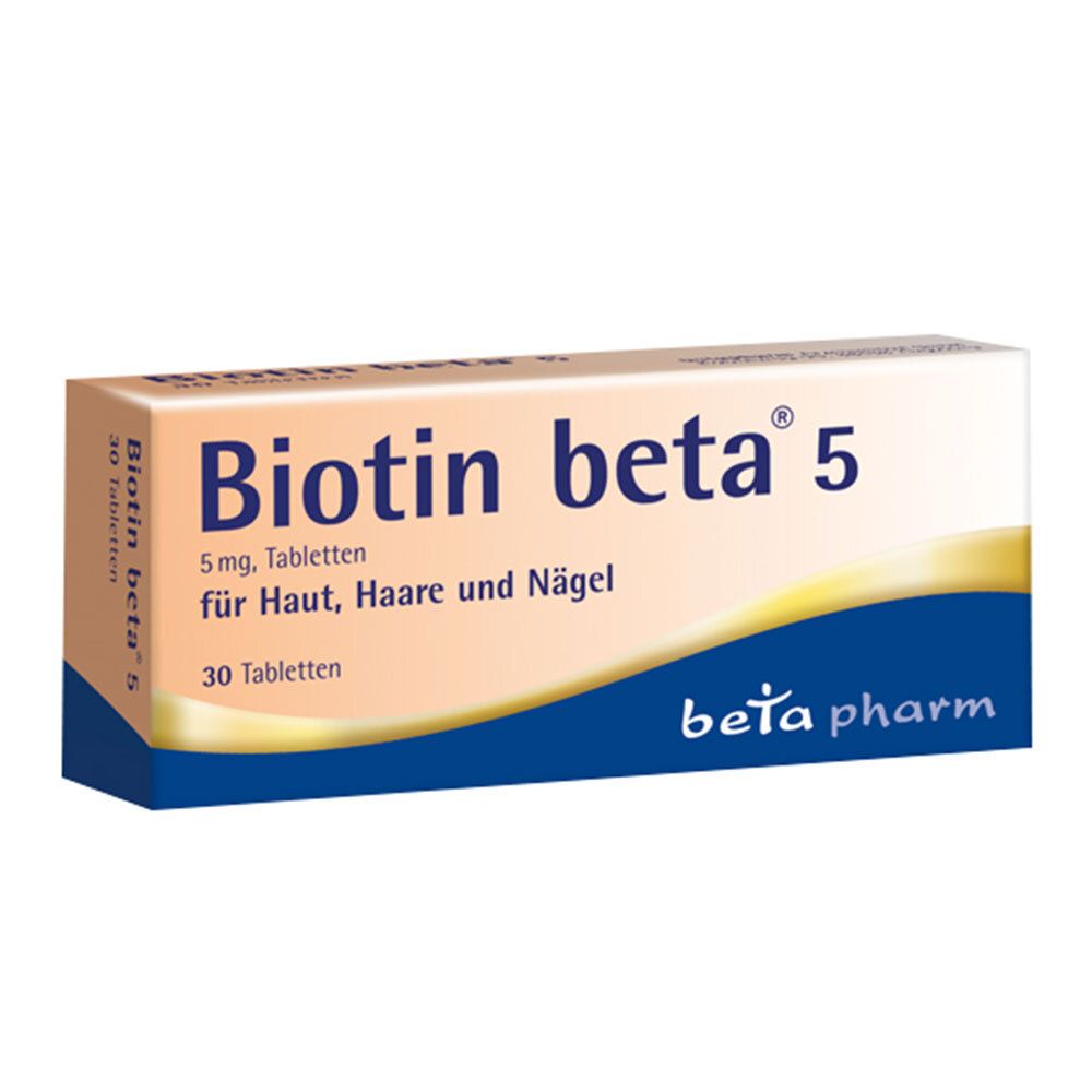 Biotin Beta 5 Tabletten 30 St