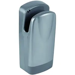 Sensor Händetrockner Orgavente TWISTER 1750 W silbermetallic Kunststoff, 1750 W, elektronischer Sensor