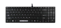 MAN&MACHINE Toetsenbord ITs Cool, zwart, USB, 99 toetsen, Duitse lay-out