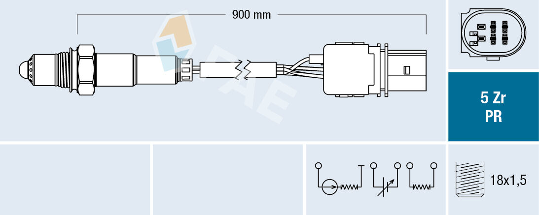 Fae Lambdasonde 75032 Für Bentley