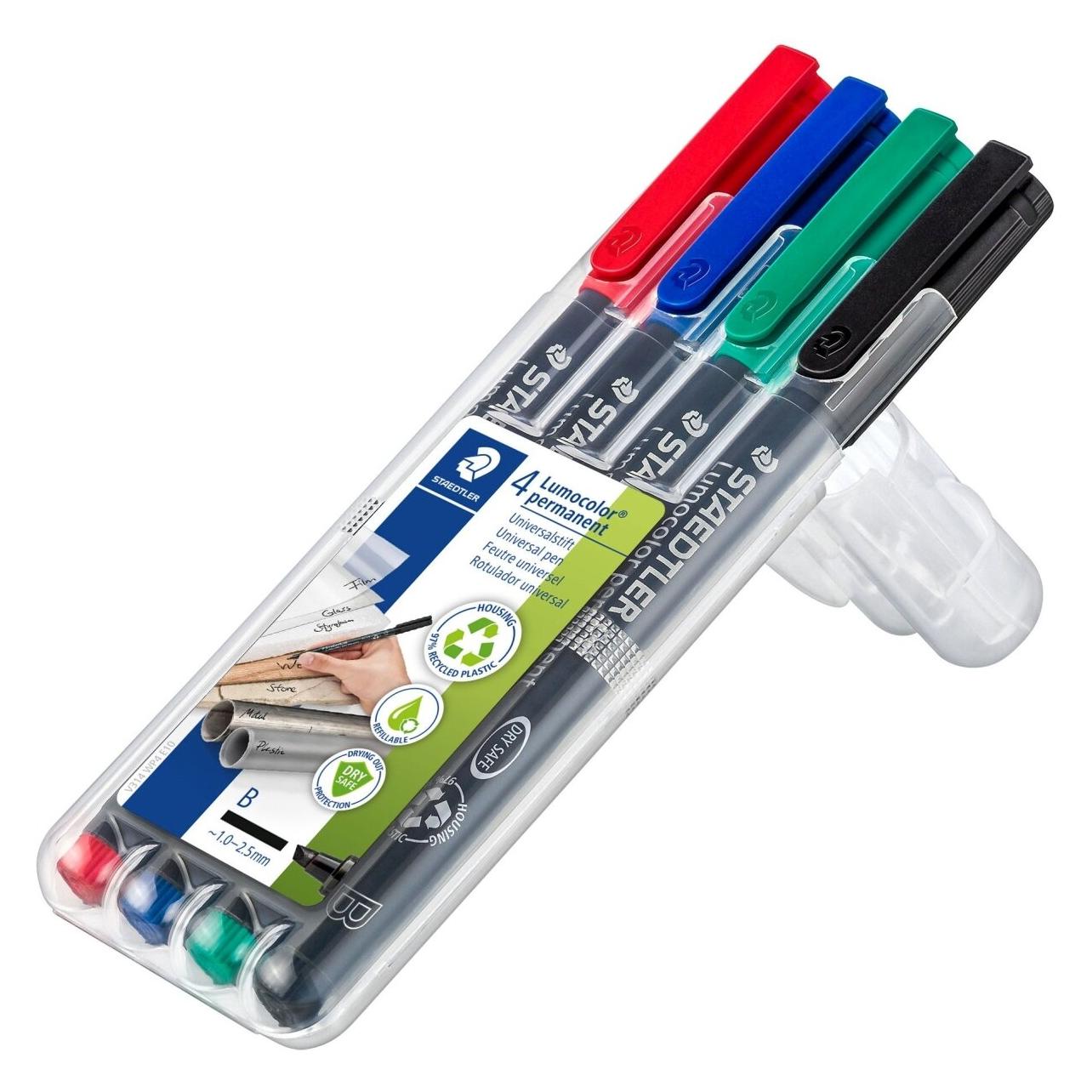 Staedtler Lumocolor permanent (4x) (314 WP4)