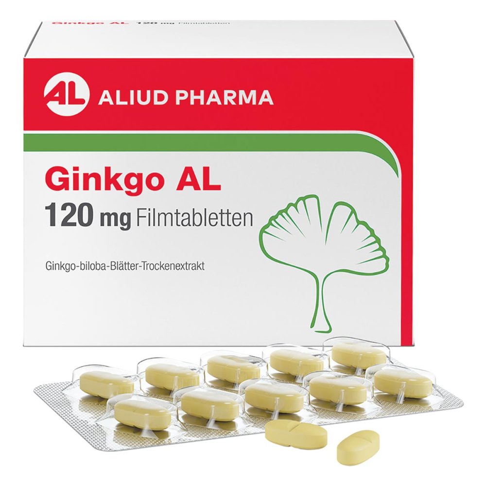 ALIUD Pharma GmbH Ginkgo AL 120 mg Filmtabletten 06565163
