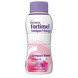 Fortimel Compact Energy Trinknahrung Erdbeere 4X300 ml