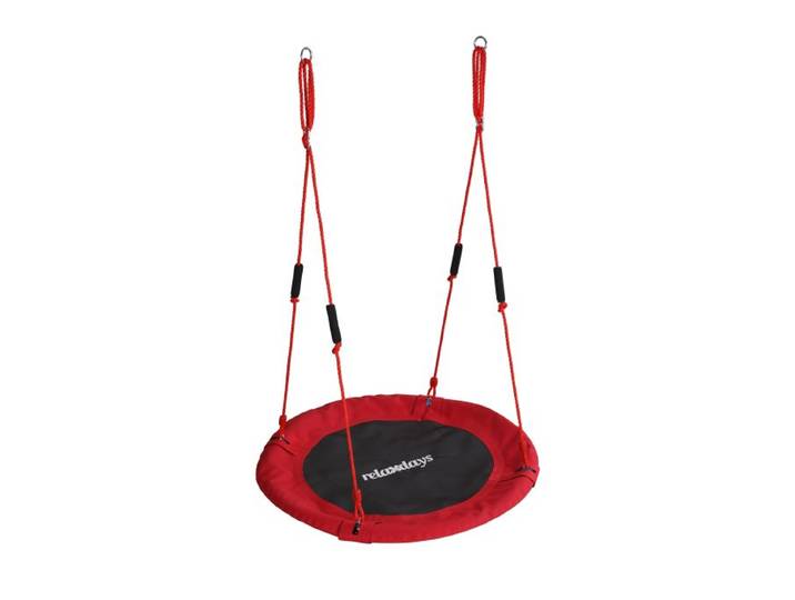 Relaxdays Nestschaukel Kinder Schaumstoffgriffe