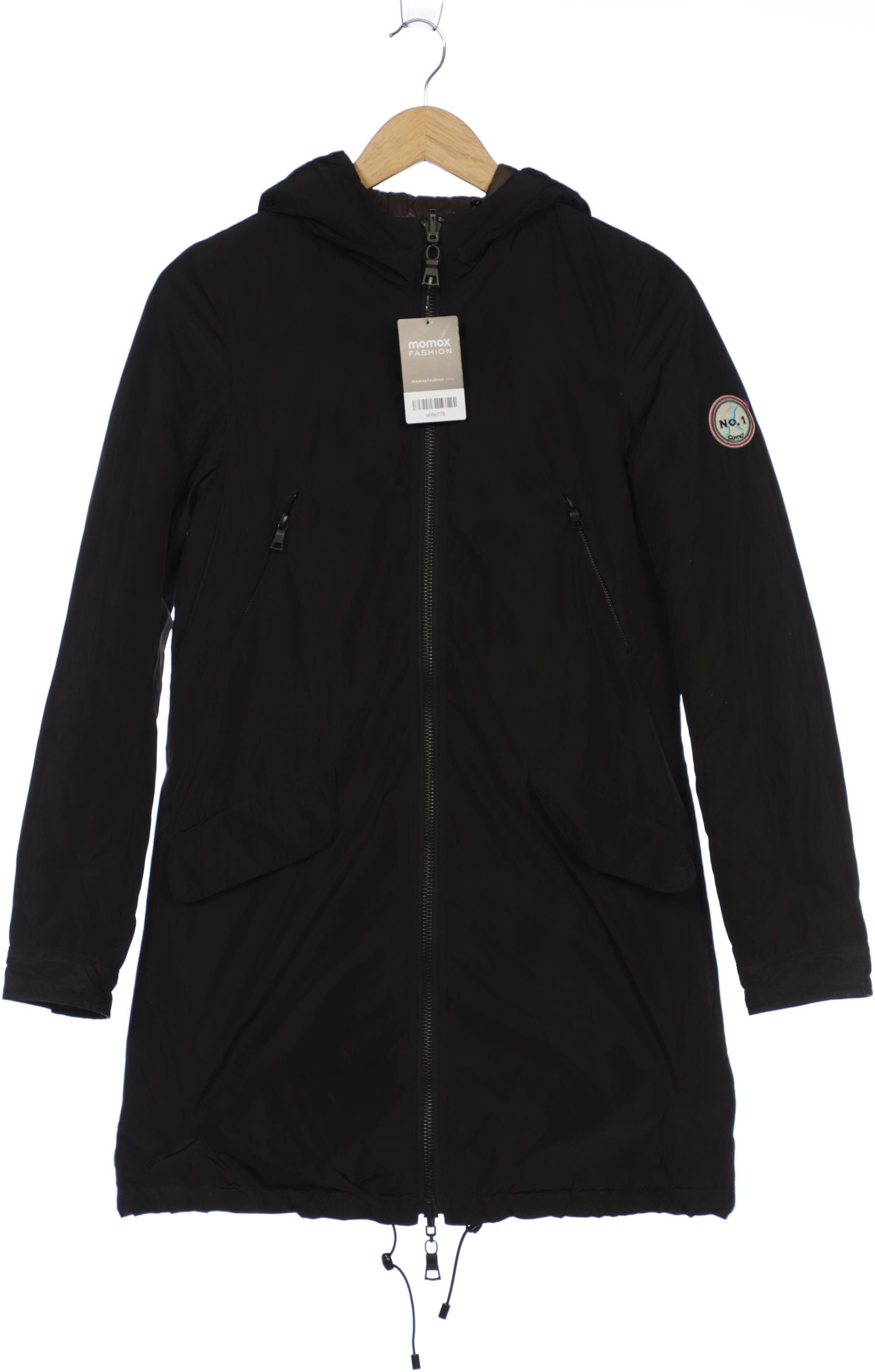 No.1 Como Damen Mantel, Schwarz, Gr. XS, Synthetik - Second Hand