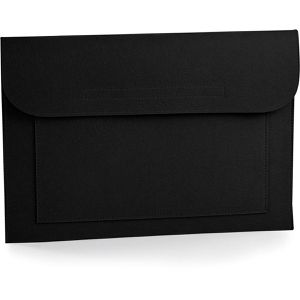 BagBase Laptophülle BG726, bis 15,6 Zoll, Filz, schwarz