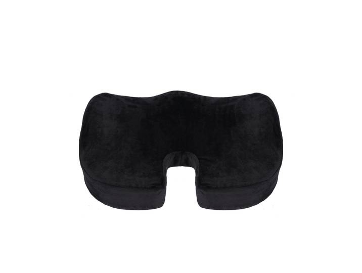 Orthopädisches Sitzkissen mit Gel schwarz
