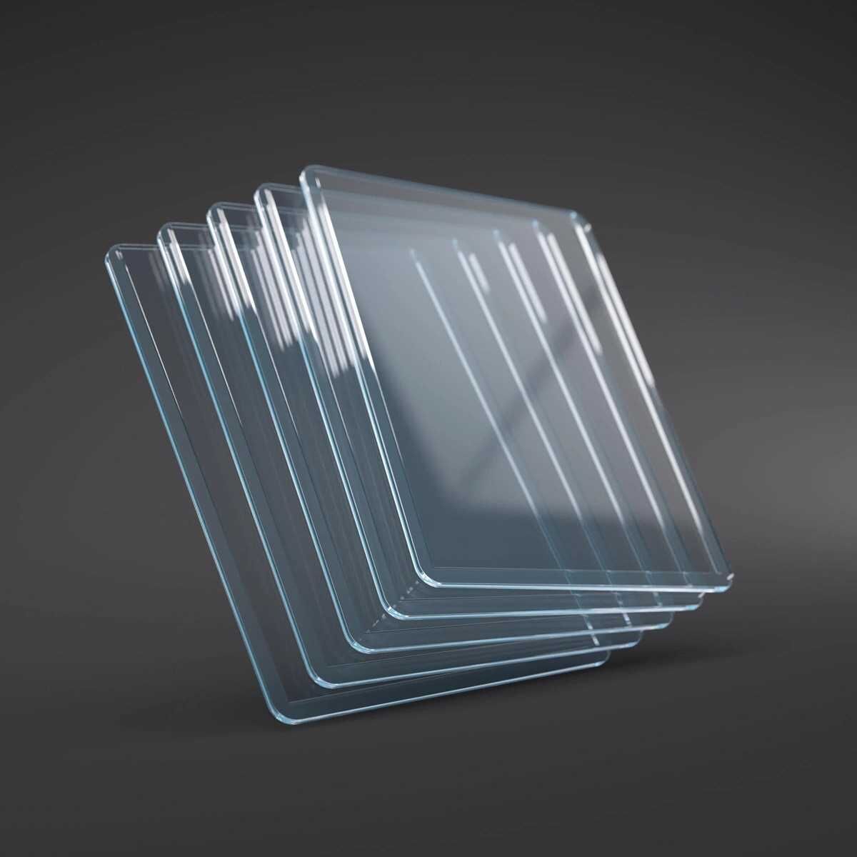 Gamegenic Premium 35pt Toploader Exoshields, 25 Pack for Card Game Accessories