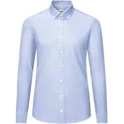 Hemd OXFORD "139" - M - himmelblau