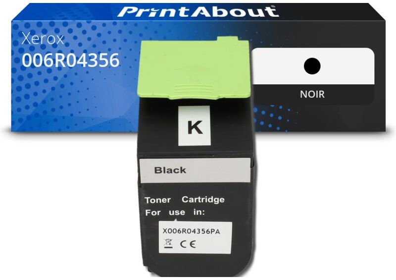 PrintAbout Toner compatible Xerox 006R04356 - Noir Noir