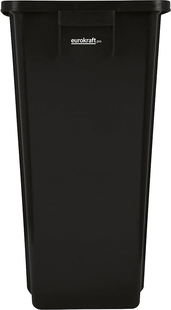 Wertstoffsammler, Volumen 60 l, schwarz eurokraft pro
