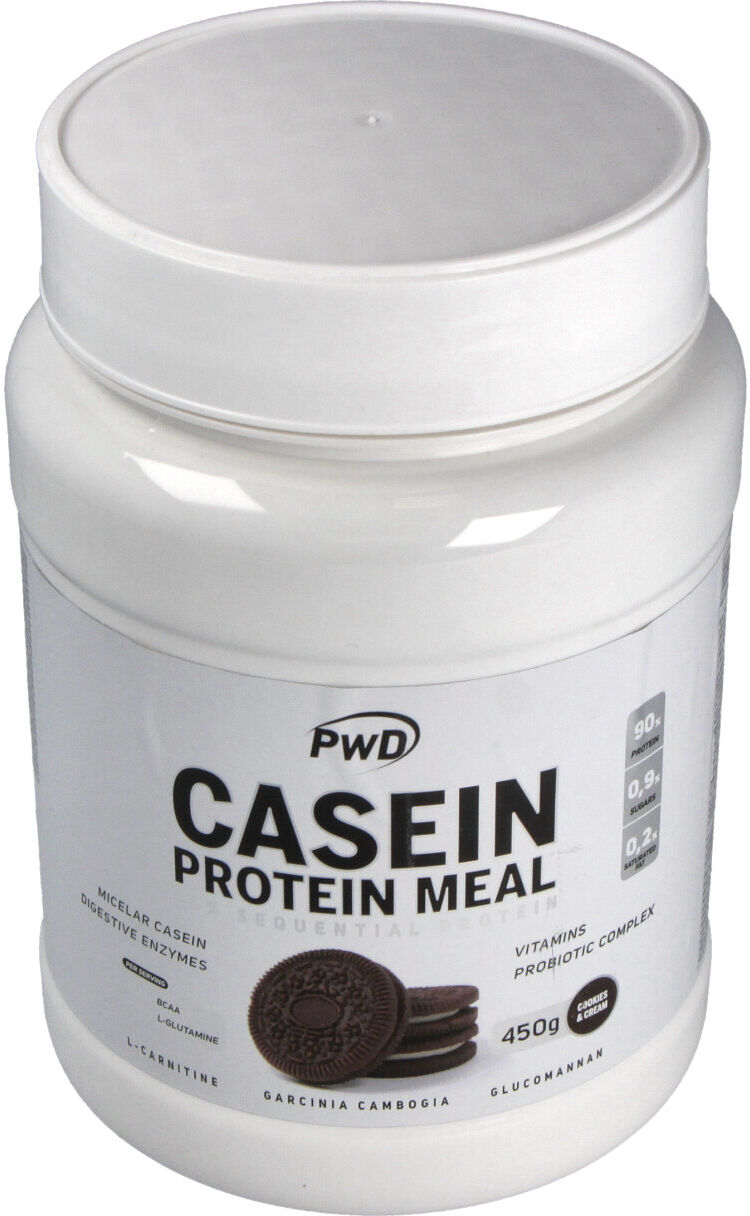 Pwd nutrition casein protein meal cookies - cream 450gr.