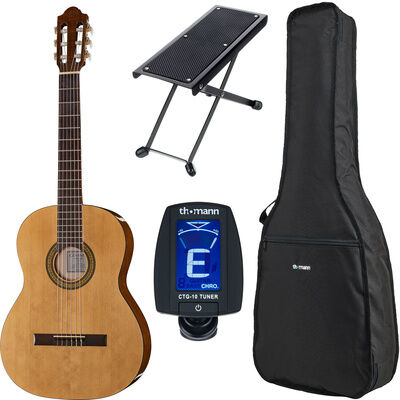 Thomann Classic 4/4 Guitar Left Bundle Natur