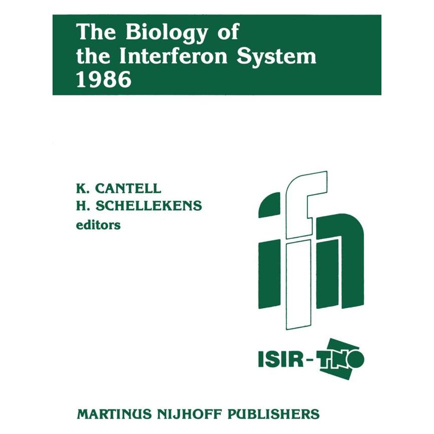 Springer The Biology of the Interferon System 1986 (Englisch, H. Schellekens, K. Cantell, 2013) (55533346)