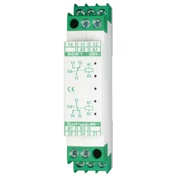 Schalk SCHAL RDW1 Doppelrelais 2 x 230VAC 2We 10A, Relais