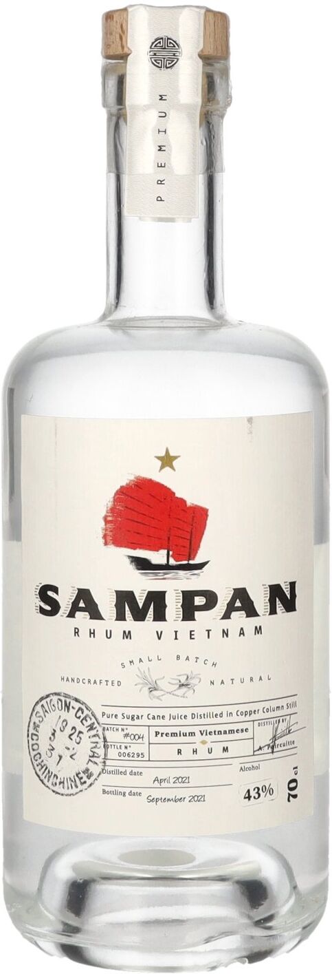 Sampan Rhum Vietnam 43% Vol. 0,7l