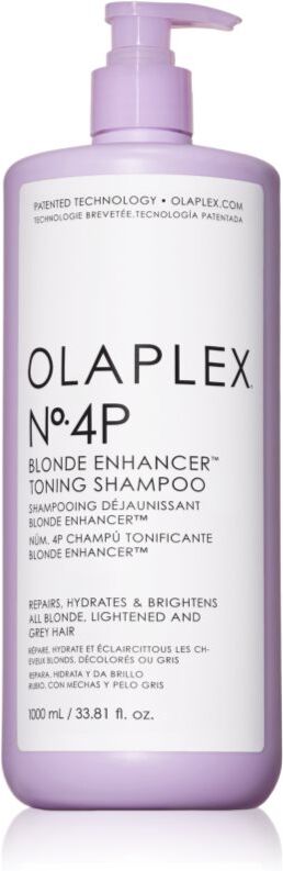 Olaplex N°4P Blond Enhancer Toning Shampoo shampoing tonifiant violet anti-jaunissement 1000 ml
