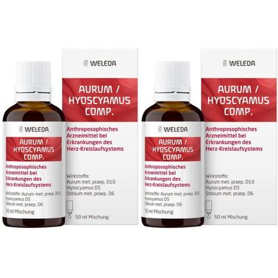 Aurum/Hyoscyamus comp.Mischung 2x 2x50 ml Mischung