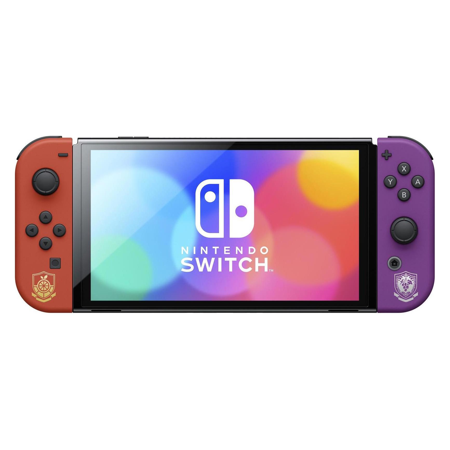Nintendo Switch (OLED-Modell) Pokémon Karmesin & Purpur-Edition (10009862)