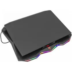 White Shark Glacier GCP-03, Notebook Ständer, Schwarz