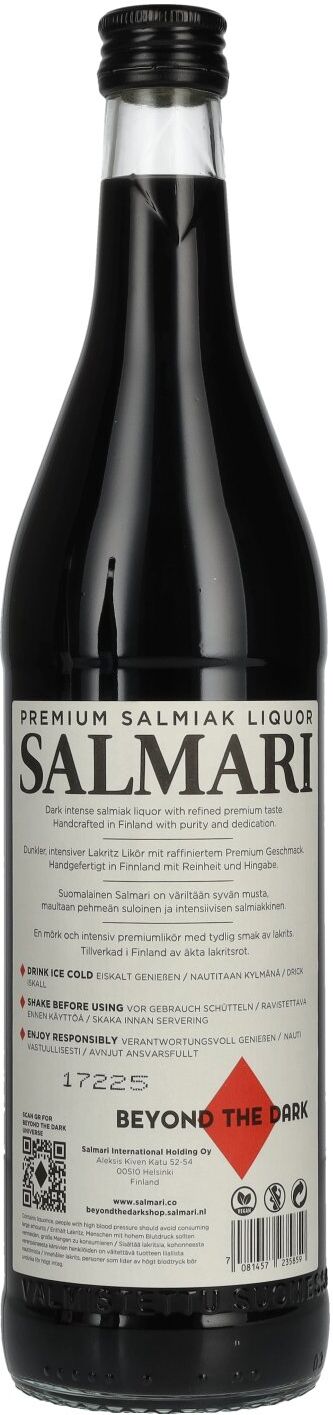 Salmari Premium Salmiak Liquor 25% Vol. 0,7l