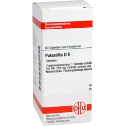 Pulsatilla D 6 Tabletten 80 St