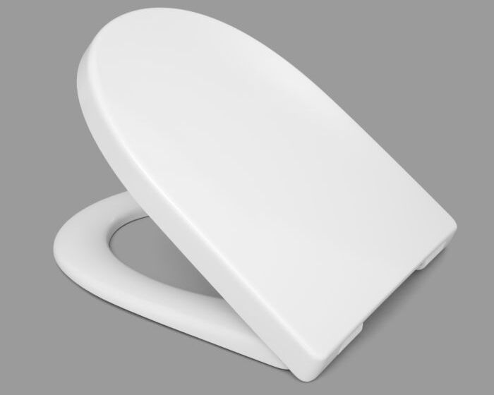 Haro WC-Sitz Madeira 522084 weiss, Edelstahl Scharniere, Softclose