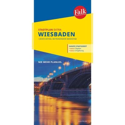 Falk Stadtplan Extra Wiesbaden 1:20.000, Sonstige von , MairDuMont, 978-3-8279-2685-2