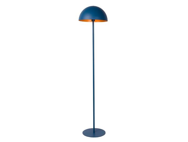 Lampadaire métal bleu