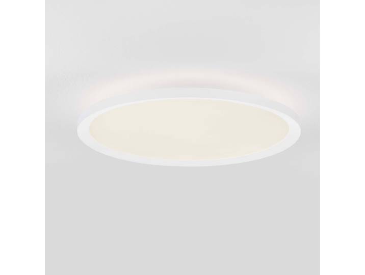 Plafonnier Aoton Ø 40cm Blanc/Blanc Matériau : Métal, Matière plastique Surface en métal : Laqué Type de matière synthétique : Verre acrylique