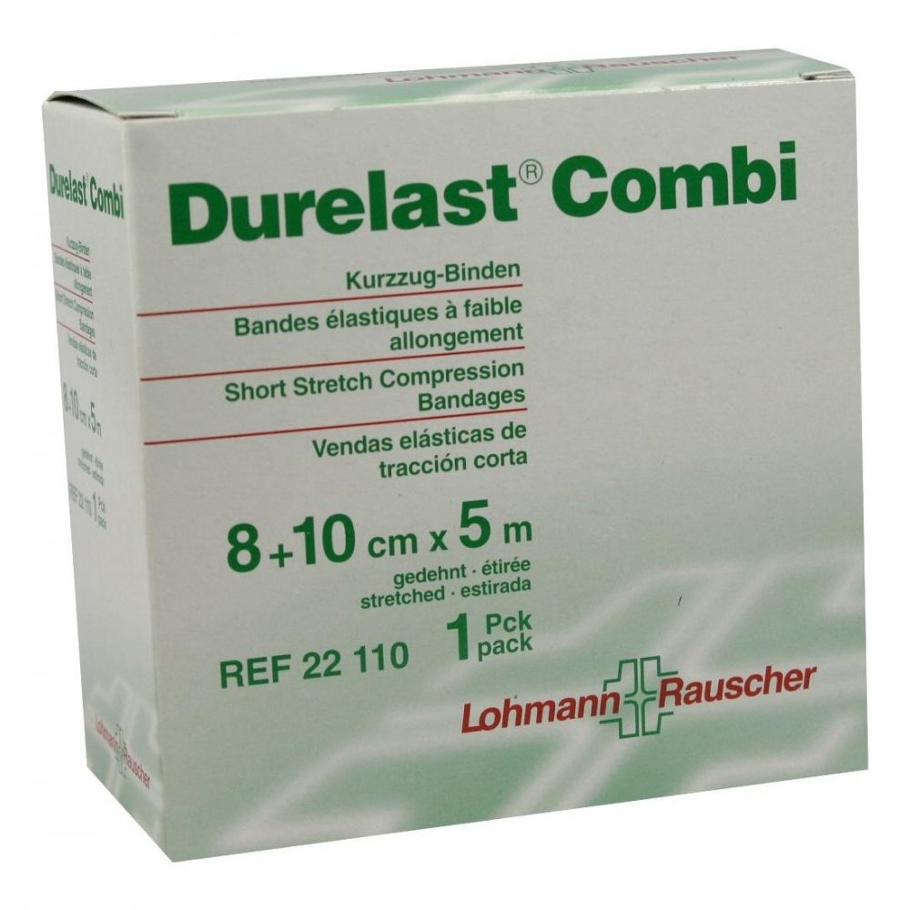 Lohmann & Rauscher GmbH & Co.KG Durelast Binde Combi 8 cmx5 m+10 cmx5 m 03954059