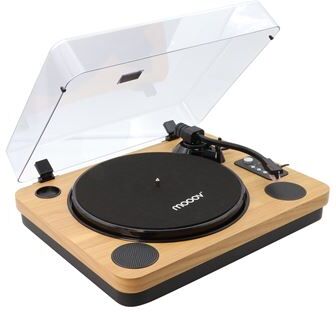 Gira-Discos Mooov com Colunas e Bluetooth